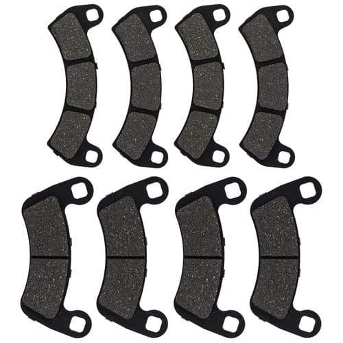 NICHE Brake Pad Set for Polaris RZR Pro XP Turbo R 2206231 2208161 Semi-Metallic