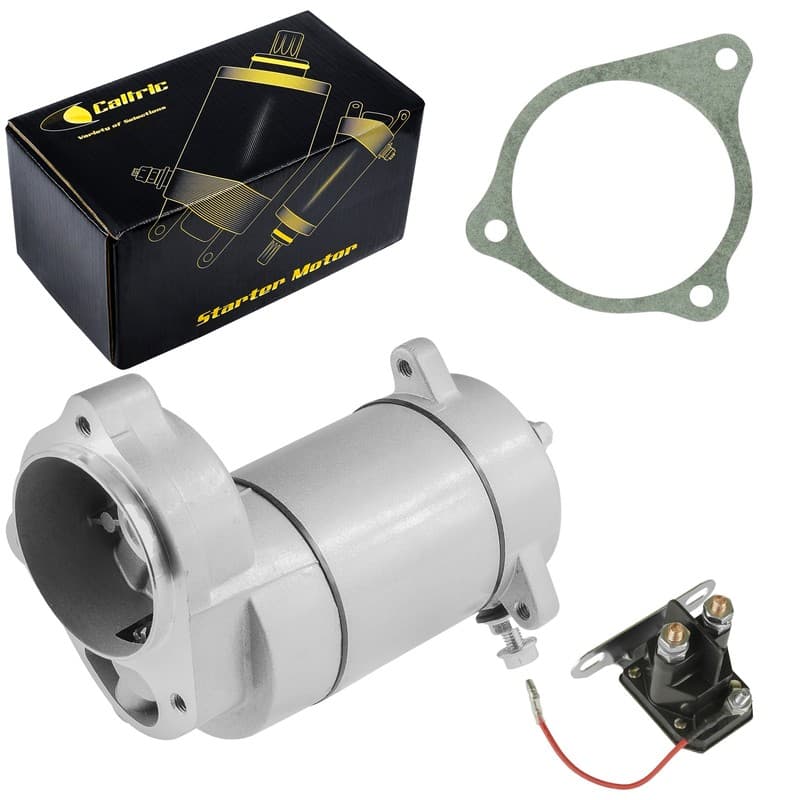 Starter & Relay Solenoid for Polaris Trail Boss 250 1986 1987 1988 1989 1990-99