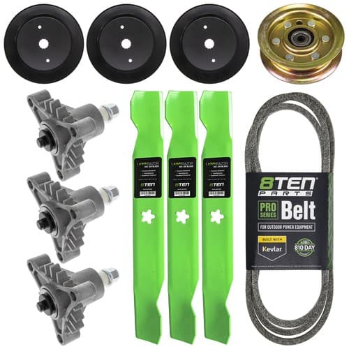 8TEN Deck Rebuild Kit for AYP Y20C50A CT2050C Y20V50 50 Inch 532143651 532137380