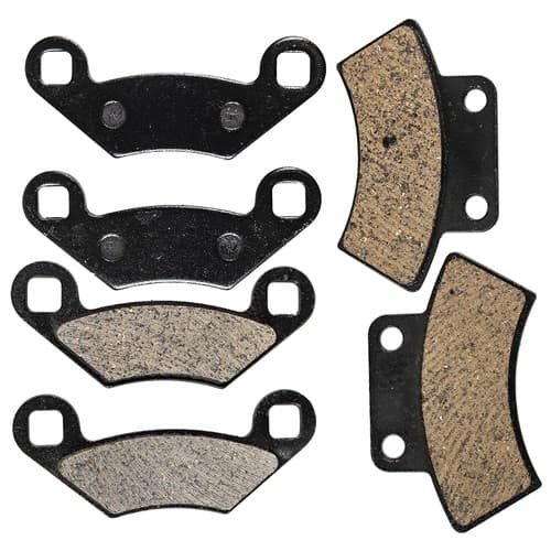 NICHE Brake Pad Kit for Polaris Sportsman 500 400L Scrambler Front Rear Organic