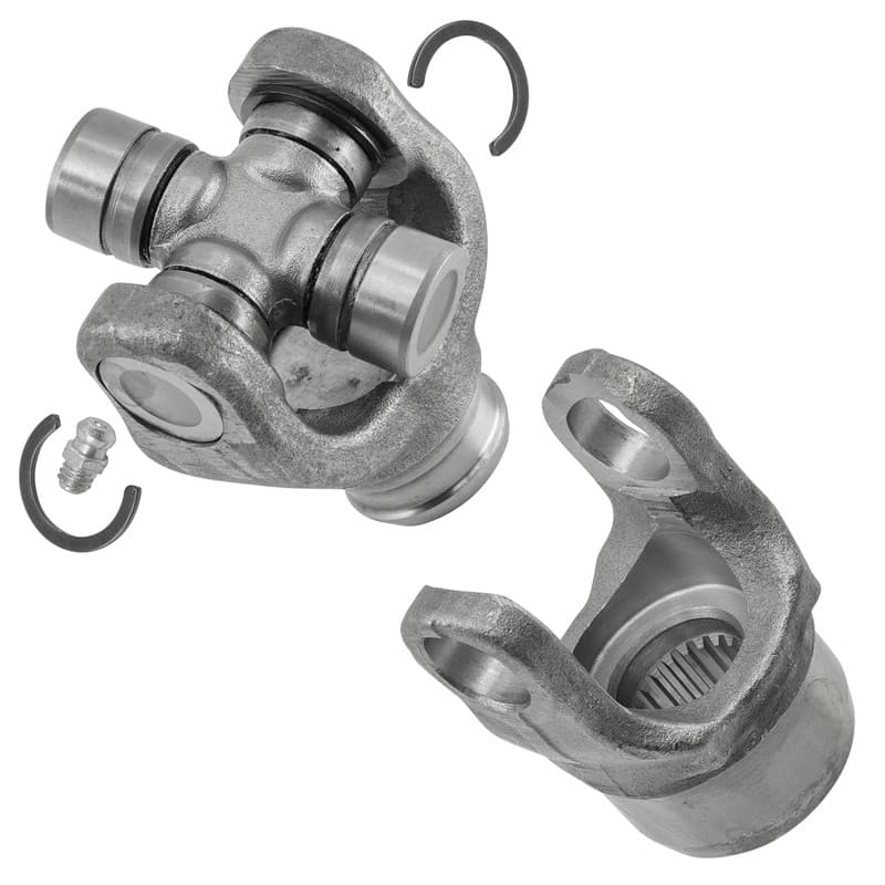 2x Front Drive Shaft Yoke with U-Joint for Yamaha Kodiak 450 YFM450 2003 - 2006