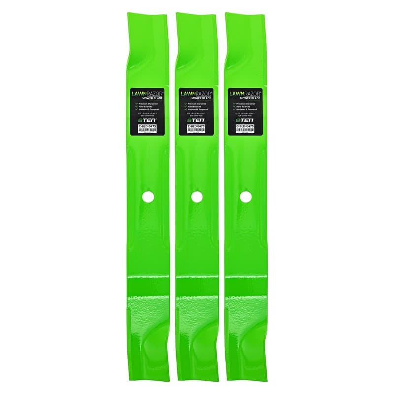 LawnRAZOR Blade for Ariens Gravely ZT XL 60-Inch Deck 04965000 High Lift 3 Pack