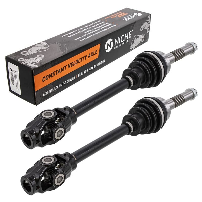 NICHE Front CV Axle Drive Shaft for Polaris Sportsman Scrambler 400 500 2 Pack