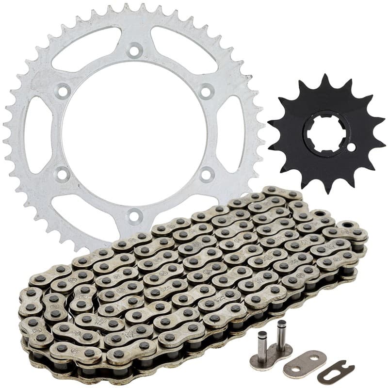 Sprocket Chain Set for Husqvarna WR250 CR250 14/48 Tooth 520 Rear Front Combo