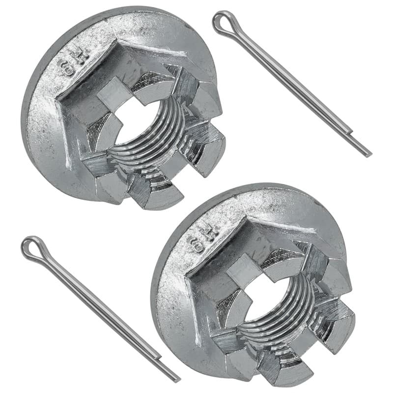 Caltric Rear Wheel Axle Castle Nut For Yamaha Raptor 350 YFM350R 2007-2010