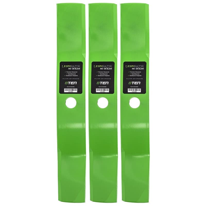 LawnRAZOR Blade Set for M136194 John Deere ZTrak Z510A Z810A Z820A Medium Lift