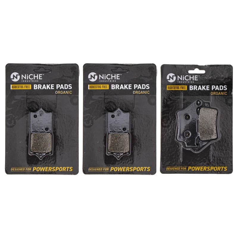 NICHE Brake Pad Set for KTM 990 Superduke R 61013030000 Front Rear Organic