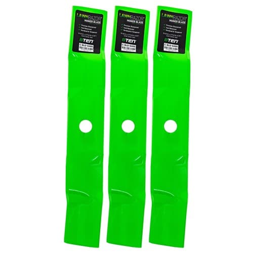 LawnRAZOR Blade for John Deere GX325 LX188 44-Inch Deck M119799 Mulching 3 Pack