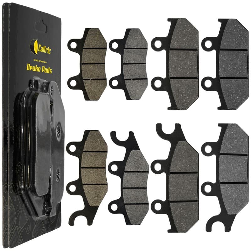 Front and Rear Brake Pads for Yamaha YXE70 Wolverine R-Spec 2016-2018