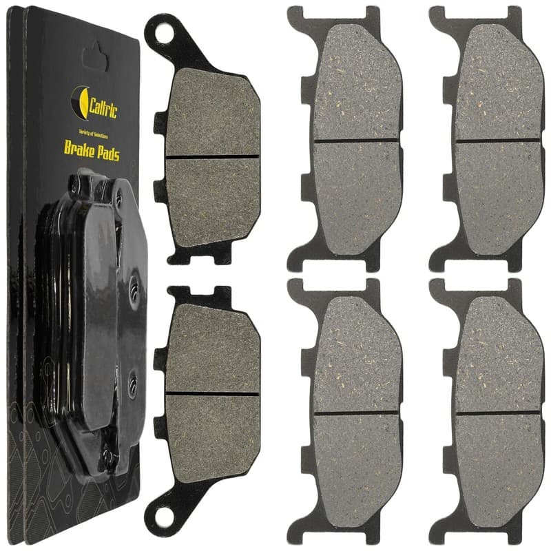 Caltric Front and Rear Brake Pads for Yamaha FZ6N FZ6S FZ6R 2004-2006 2012-2017