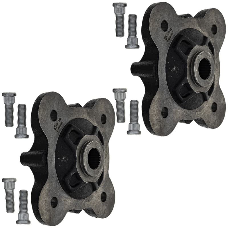 NICHE Rear Wheel Hub for Polaris Ranger 570 Crew 1000 XP 900 HST 5137431 2 Pack