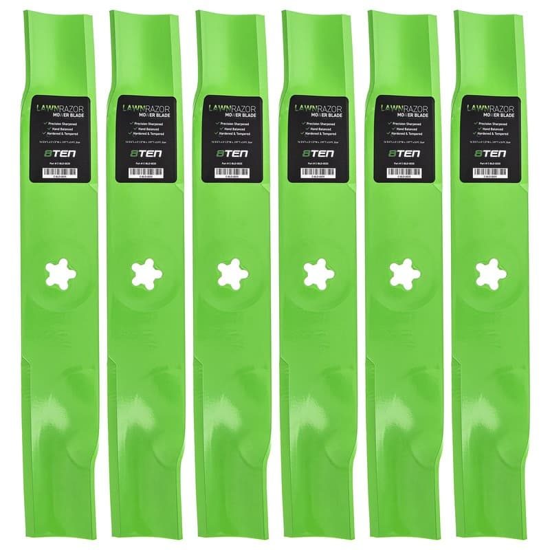 LawnRAZOR Mower Blade for AYP Poulan Husqvarna 173921 532173921 Mulching 6 Pack
