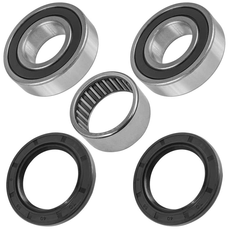 Rear Wheel Ball Bearings Seals Kit for Yamaha R1 YZF-R1 2002-2015