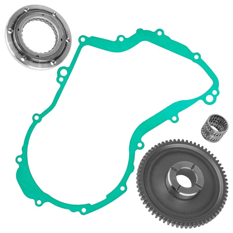Starter Clutch Gear Idler & Bearing Kit for Yamaha Big Bear 400 YFM400 4WD 00-12