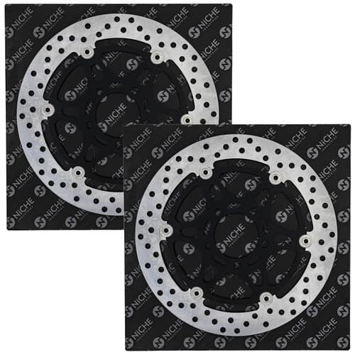 NICHE Front Brake Rotor Set For Suzuki Vstrom 650 1000 SV1000 59210-06G00