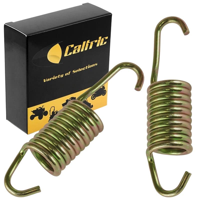 2x Caltric Exhaust Muffler Spring For Polaris 7642029 7042029