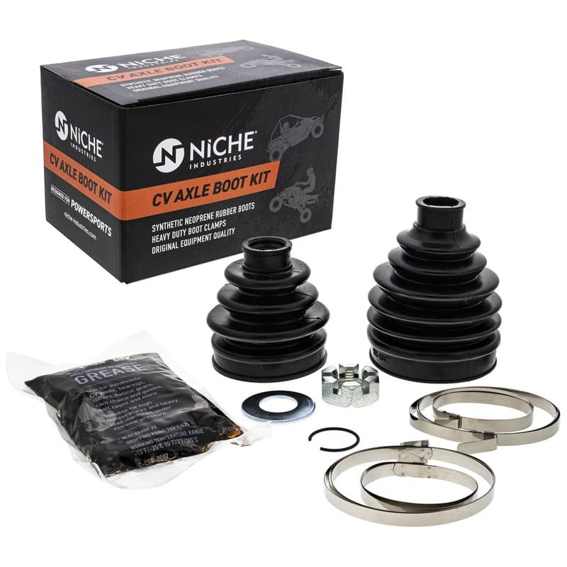 NICHE Front CV Axle Boot Kit for Polaris 3236090 Sportsman 450 SP 570 ATV