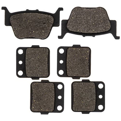 NICHE Brake Pad Kit for Honda Rancher 420 06435-HP5-602 Front Rear Semi-Metallic