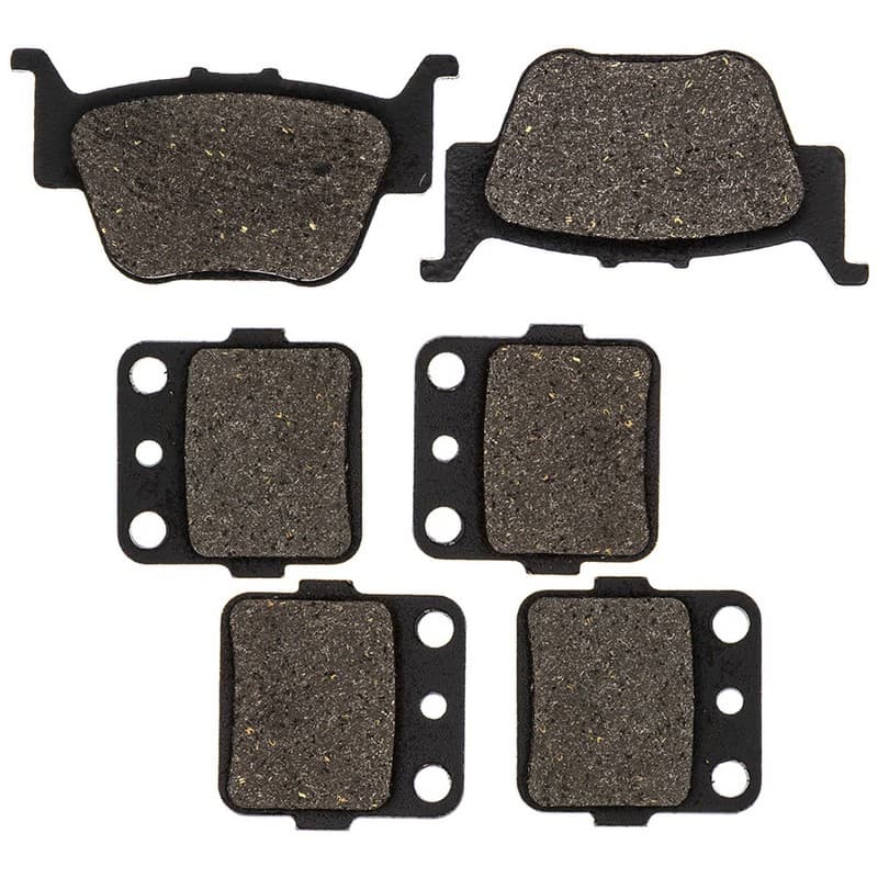 NICHE Brake Pad Kit for Honda Rancher 420 06435-HP5-602 Front Rear Semi-Metallic