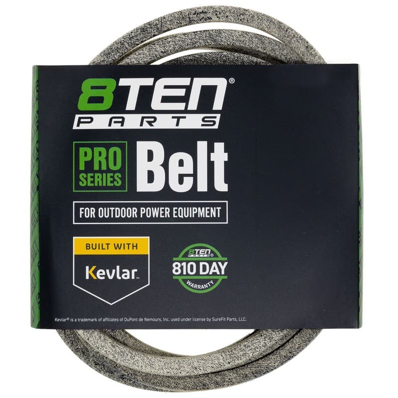 8TEN Belt with Kevlar for Hustler Raptor SD EX 42-Inch Deck 606016 121 x 5/8