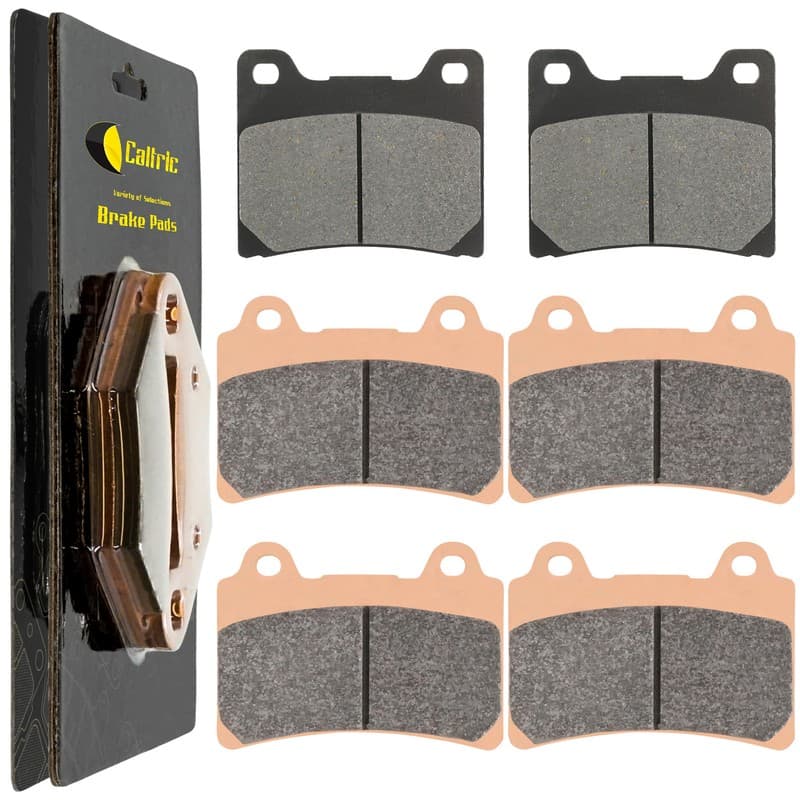 Front & Rear Brake Pads for Yamaha FZR1000 1987 1988 Sintered