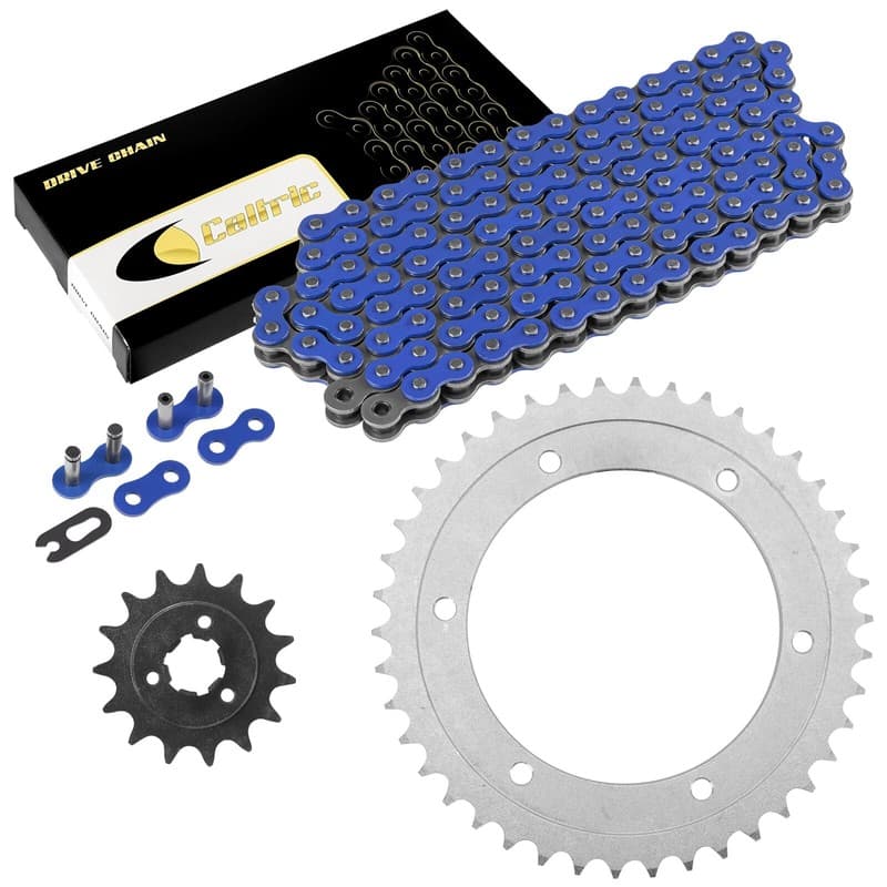 Blue Drive Chain And Sprocket Kit for Suzuki DR650SE 1996-2018