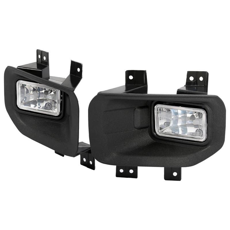 For Ford F-150 15-17 Clear Lens Front Bumper Fog Lights Driving Lamps 2015-2017