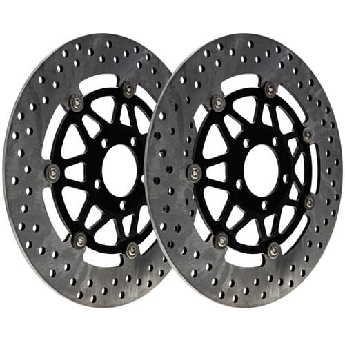 NICHE Front Brake Rotor Set For Kawasaki Suzuki Boulevard Vulcan 1500 1600