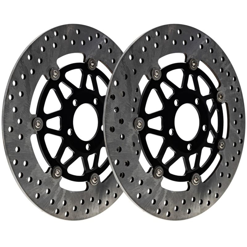 NICHE Front Brake Rotor Set For Kawasaki Suzuki Boulevard Vulcan 1500 1600