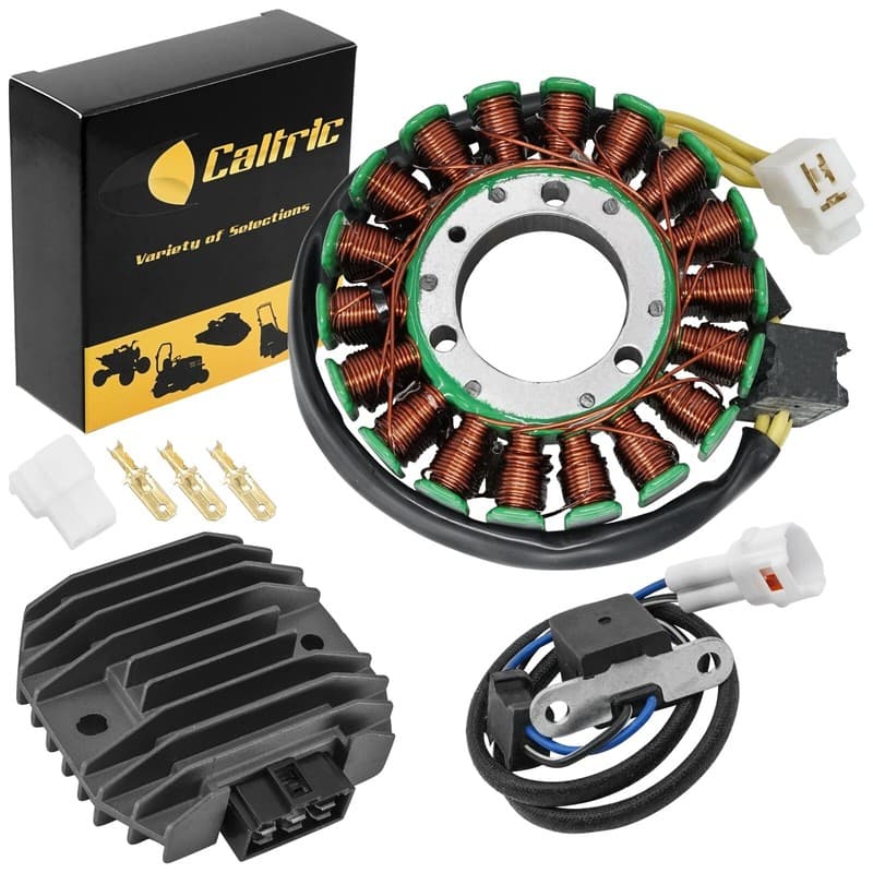 Stator & Regulator Rectifier W/Pickup Coil for Kawasaki Bayou 250 KLF250 03-11