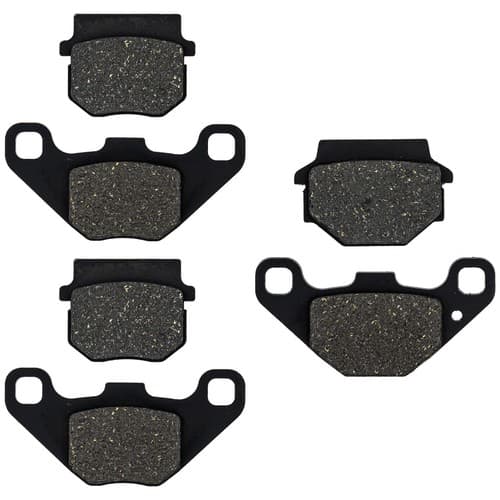 NICHE Brake Pad Set For Polaris RZR 170  0455279 0455273 Complete Semi-Metallic
