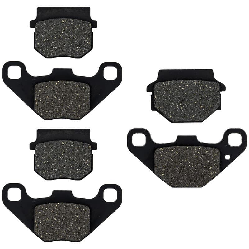 NICHE Brake Pad Set For Polaris RZR 170 0455279 0455273 Complete Semi-Metallic