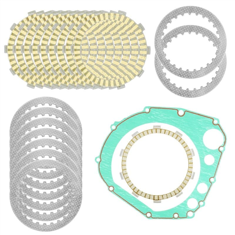 Clutch Friction Steel Plate and Gasket fits Suzuki GSX-R750X GSXR750X 1996-1999