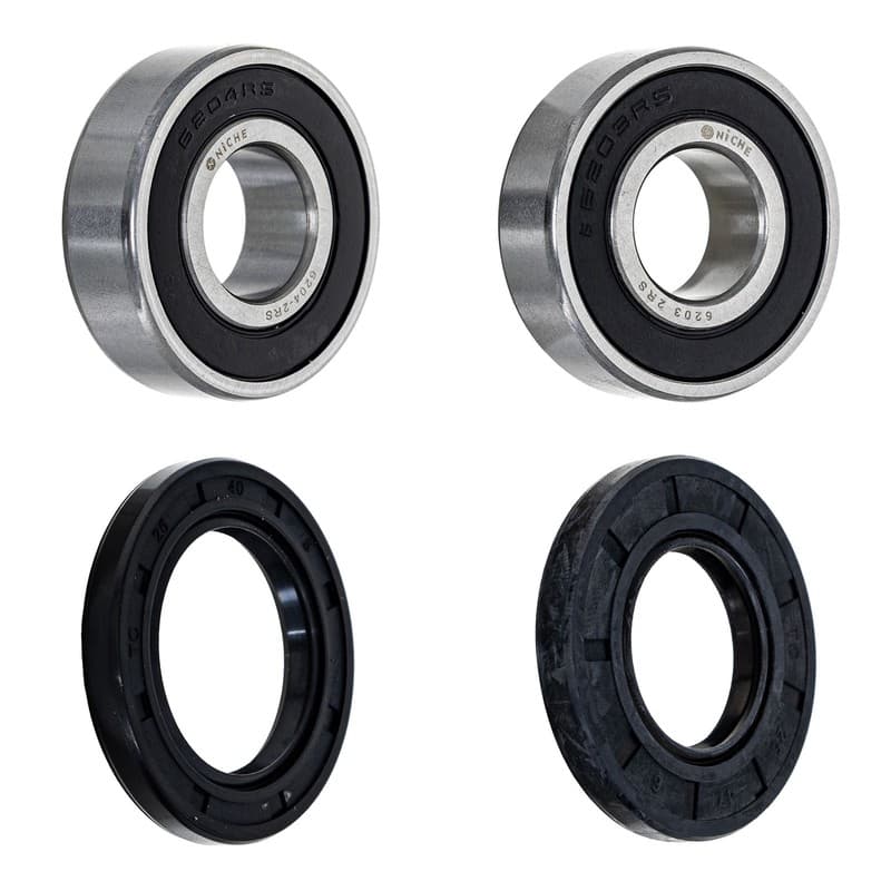 NICHE Wheel Bearing Seal Kit for Polaris RZR 170 6203-2RS 6204-2RS