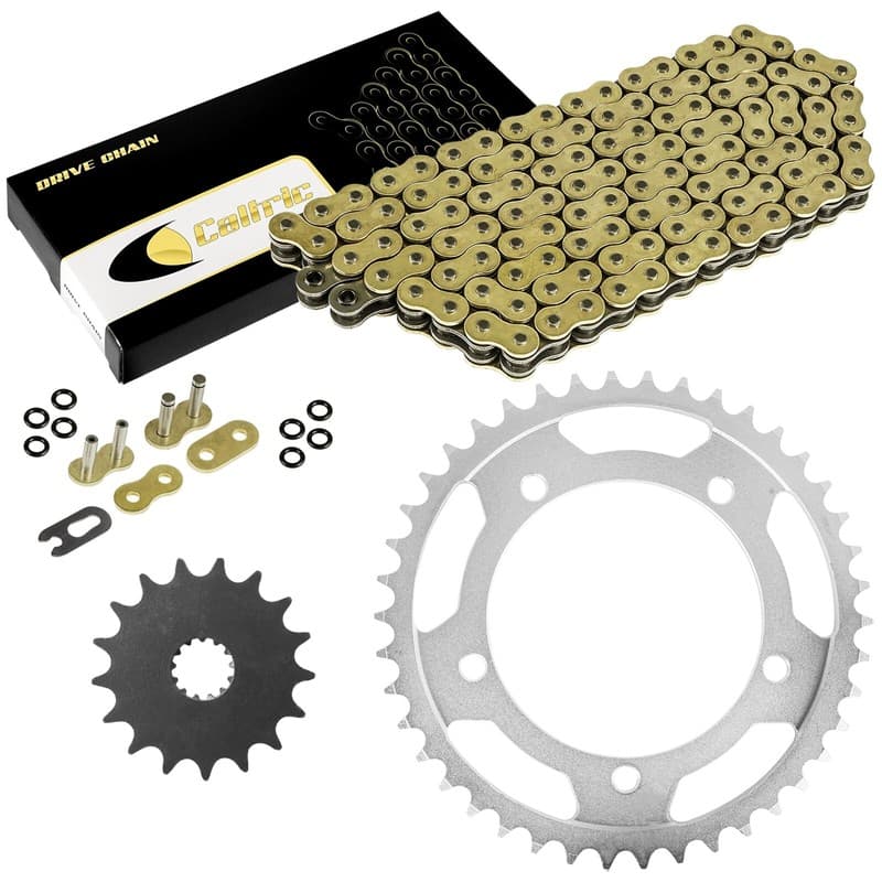 Golden O-Ring Drive Chain & Sprockets Kit for Suzuki GSX-R1000 GSXR1000 2001-06