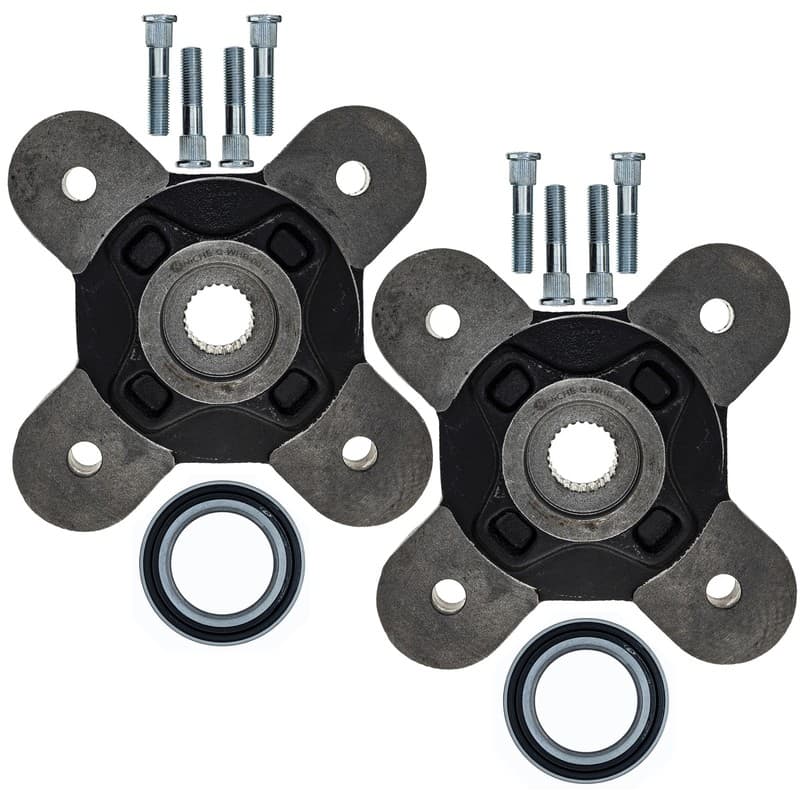 NICHE Front Rear Wheel Hub Kit Set For Polaris RZR XP 1000 Turbo S 5141353-067