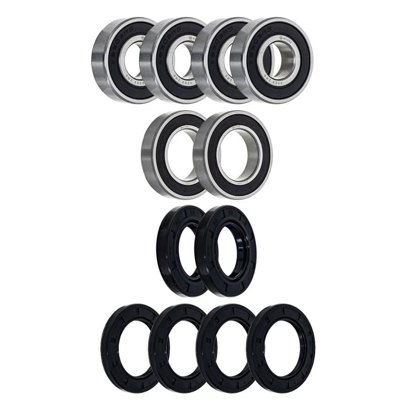 NICHE Wheel Bearing Seal Kit for Yamaha YT1-125 6203-2RS 6007-2RD