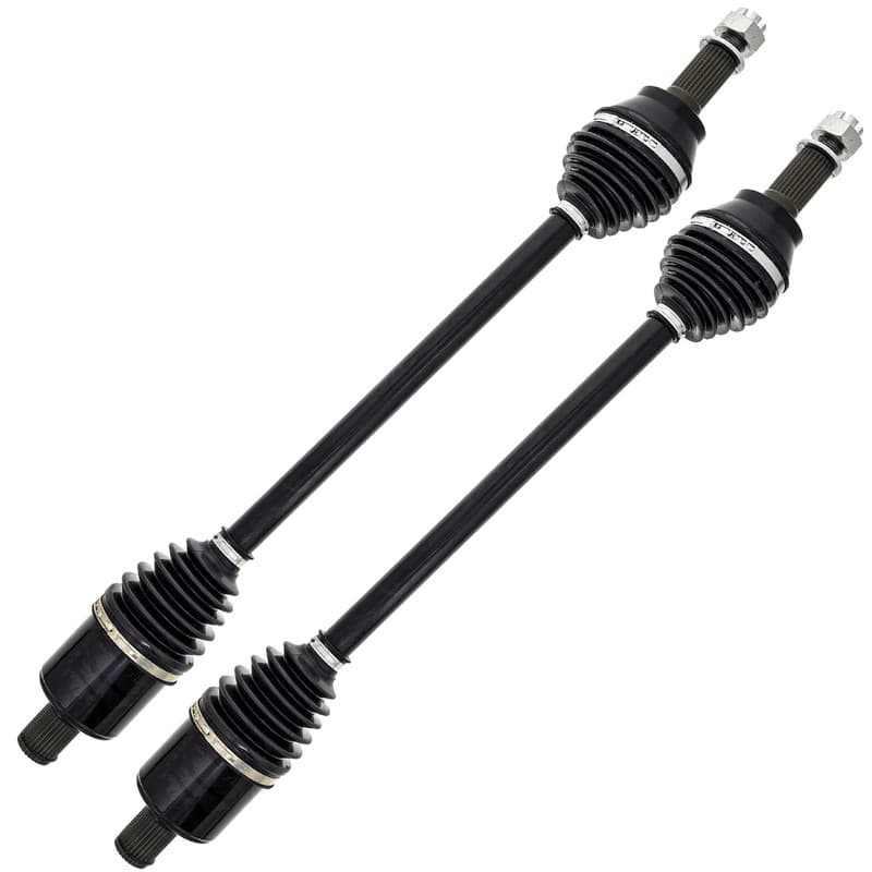 NICHE Front CV Axle Half Drive Shaft for Polaris Ranger 1000 Crew 1337122 2 Pack
