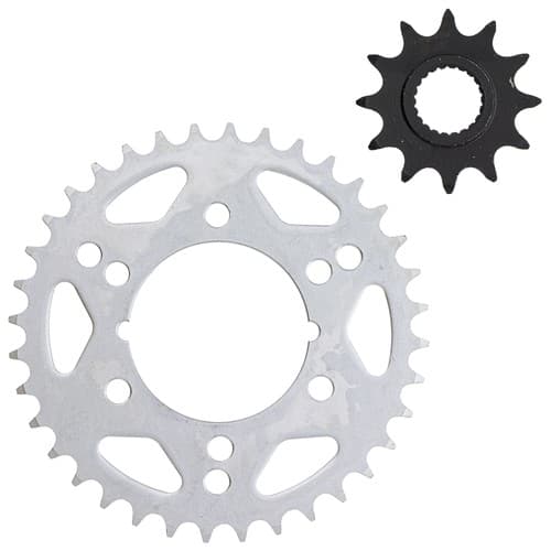 520 Front 12T Rear 36T Drive Sprocket Kit for Polaris Scrambler 500 Magnum 425