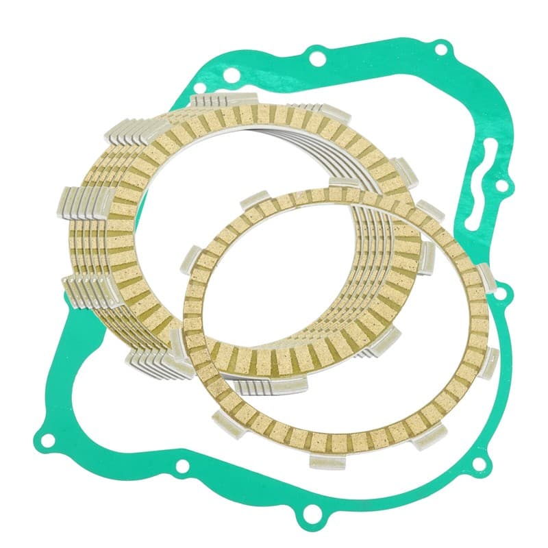 Clutch Friction Plates And Cover Gasket for Suzuki DR-Z250 DRZ250 2001-2007