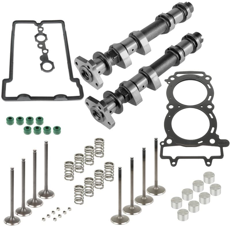 For Polaris RZR XP 900 2011 Intake Exhaust Camshaft Cylinder Head Valve Kit