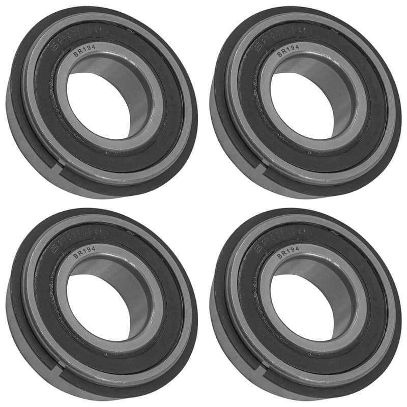 Caltric AM102888 Front & Rear Wheel Ball Bearing For John Deere Width 0.59"