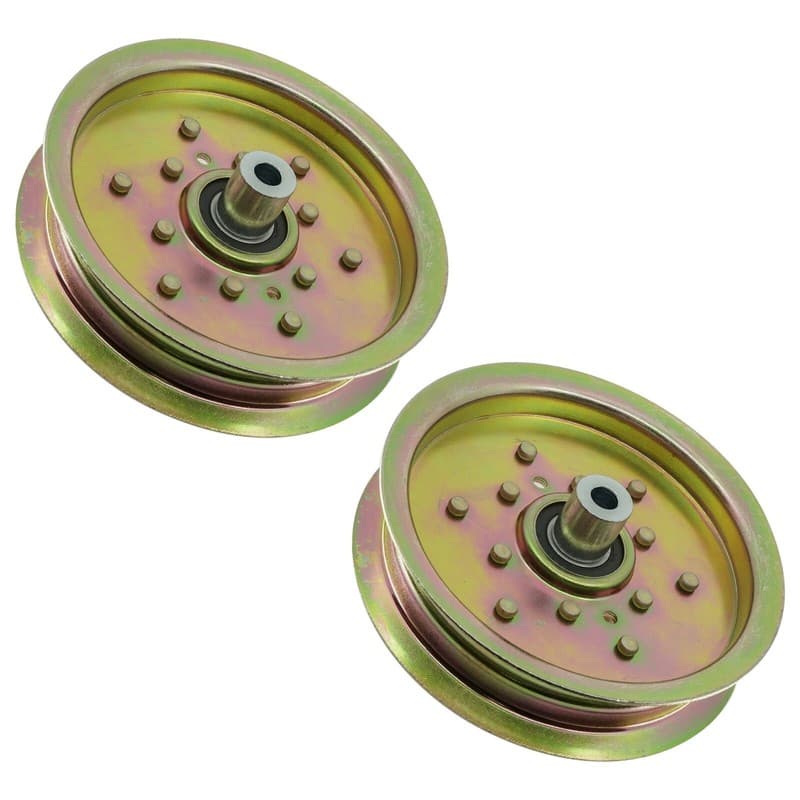 Caltric 756-3105 956-3105 Pulley for Troy-Bilt White Outdoor MTD Cub Cadet 2x