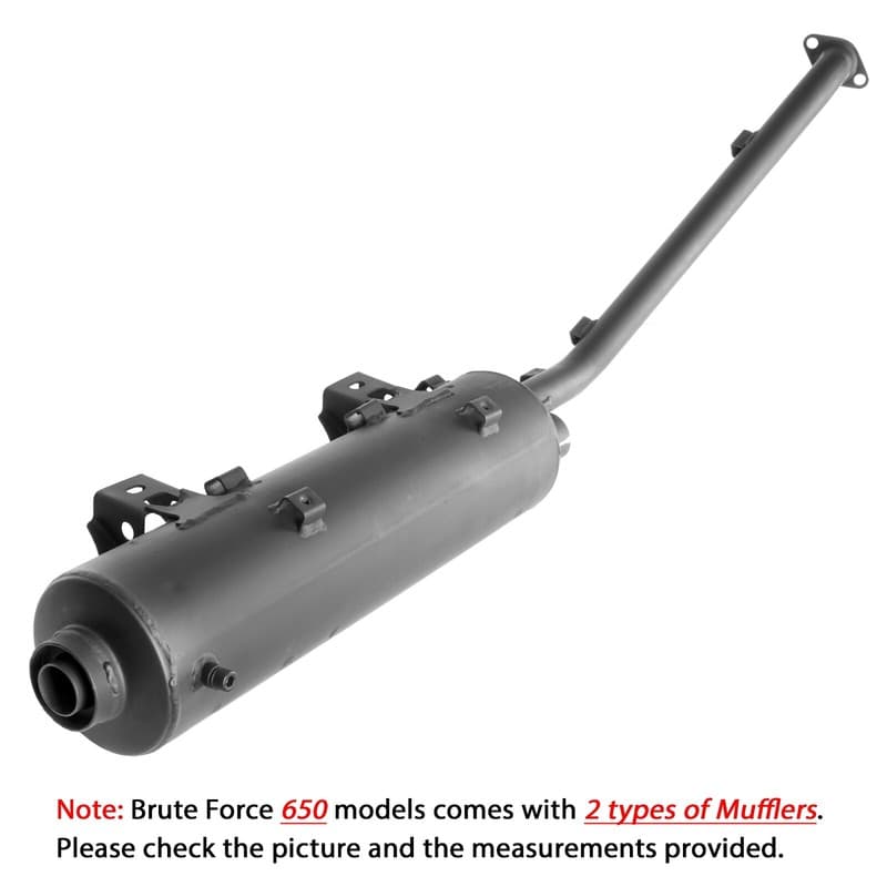 18087-0167 18087-0098 Exhaust Muffler for Kawasaki Brute Force 650 KVF650 06-13