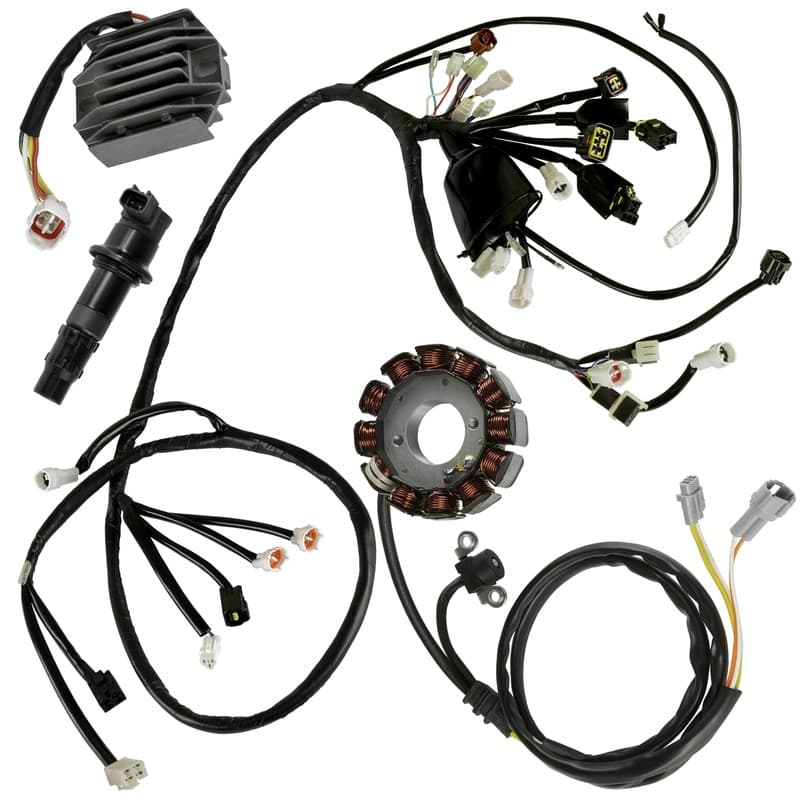 Wire Harness Stator Regulator Ignition Coil fits Yamaha 2007 2008 2009 YFZ450