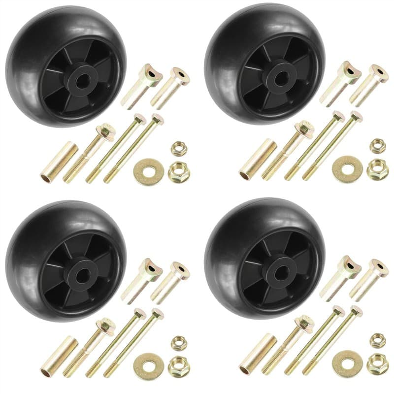 4 Deck Wheel Kit for John Deere 737 and 757 777 797 ZTrak; 60" AM116299 AM133602