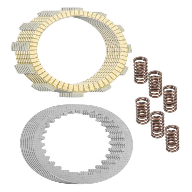 Clutch Friction Steel Plates Kit for Kawasaki ZX1100A GPZ1100 1983 1984