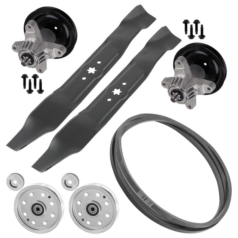 Spindle w/ Pulley & Blade Belt For Troy-Bilt Mustang Colt RZT  Colt XP 42"