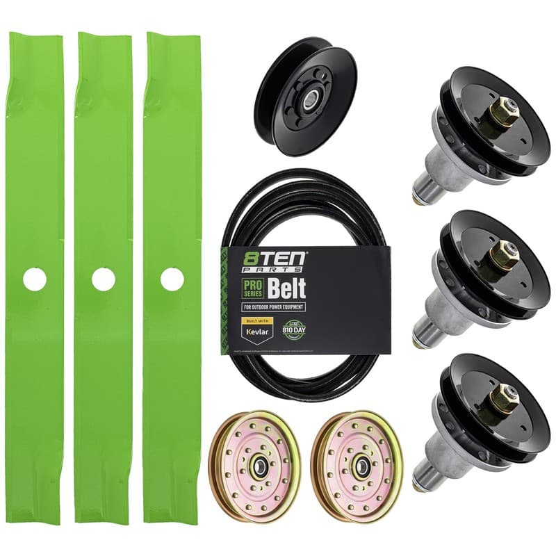 8TEN Mower Deck Rebuild Kit for Exmark Lazer Z AS AC 103-9076 116-4667 60-Inch