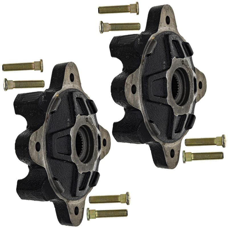 NICHE Front Wheel Hub for Polaris Ranger 500 700 RZR 4 800 5137127-067 2 Pack